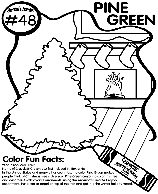 No.48 Pine Green coloring page