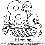 Number 8 coloring page