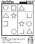 Sudoku A-5 coloring page