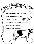 Rhymes Of Mine coloring page