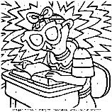 School Days coloring page