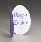 Fancy Foil Easter Card lesson plan