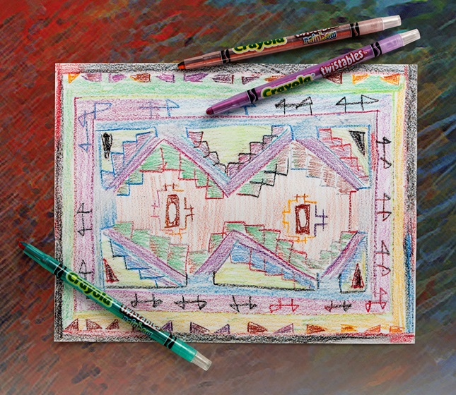 Rainbow in a Rug lesson plan