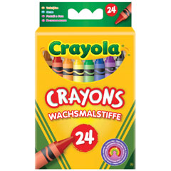 24 Assorted Crayons