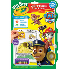 Paw Patrol Colour and Shape Book