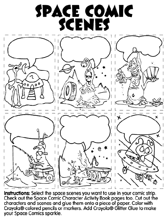 comic book coloring pages - photo #21