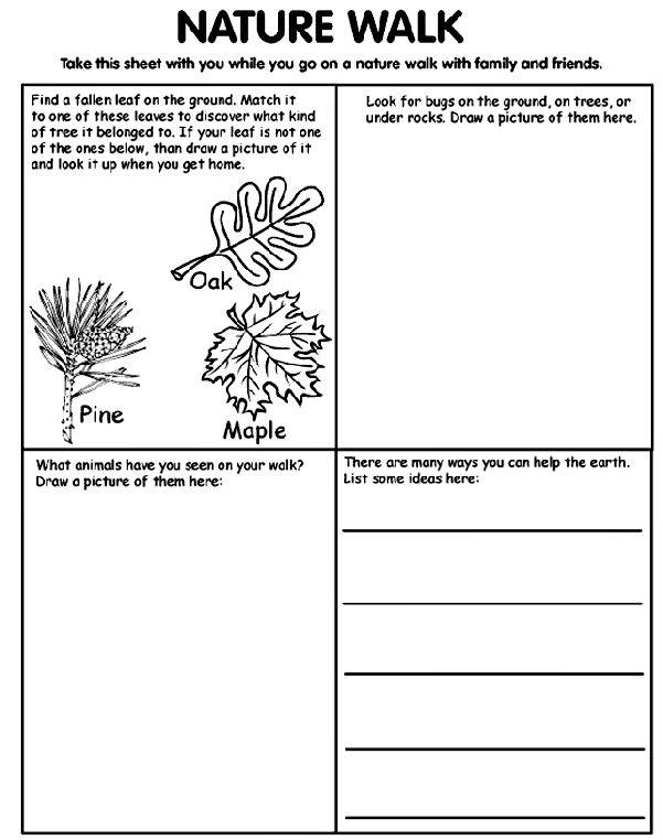 walking safety coloring pages - photo #48
