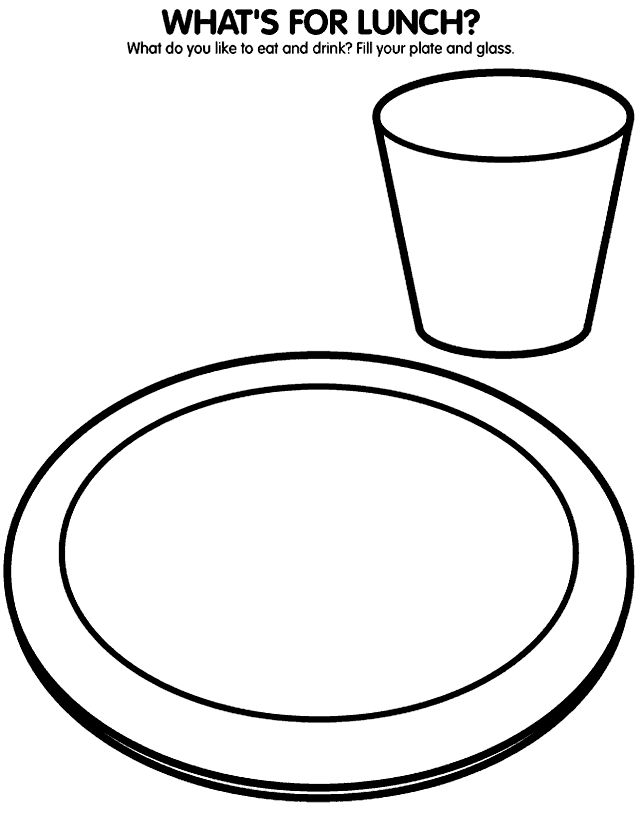 cafeteria coloring pages - photo #45