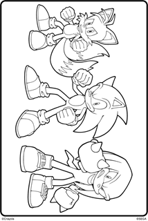 Sonic, Knuckles, and Tails