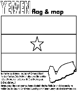 Yemen coloring page