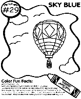 No.29 Sky Blue coloring page