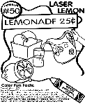 No.50 Laser Lemon coloring page