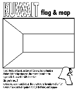 Kuwait coloring page