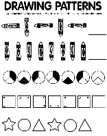 Drawing Patterns coloring page