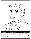 Canadian Prime Minister Thompson coloring page