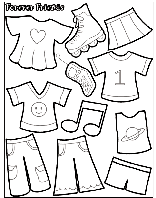 Forever Friends 1 coloring page