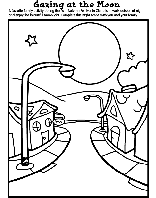 Mid - Autumn Festival coloring page