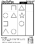 Sudoku A-4 coloring page
