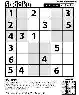 Sudoku C-3 coloring page