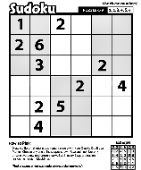 Sudoku C-9 coloring page