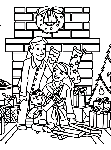 Time for Presents coloring page