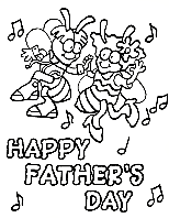 Father&#39;s Day - Celebrate coloring page