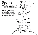 Sports Televised coloring page