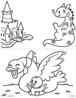 First Pages Dragon And Duck