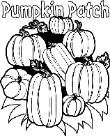 Pumpkin Patch coloring page