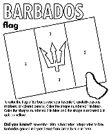 Barbados coloring page