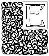 Alphabet Garden E coloring page