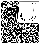 Alphabet Garden J coloring page