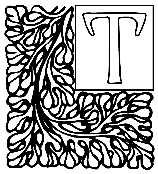 Alphabet Garden T coloring page