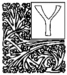 Alphabet Garden Y coloring page