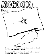Morocco coloring page