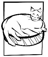 Cute Cat coloring page