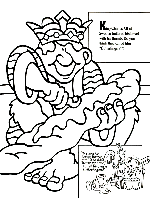 King Charles XII coloring page