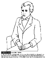 U.S. President Andrew Jackson coloring page