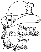 St. Paddy&#39;s Derby coloring page