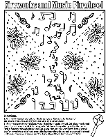 Patriotic Pinwheel coloring page