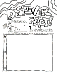 Design a Flag coloring page