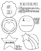 Pick Your Pin coloring page
