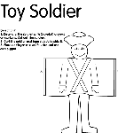 Toy Soldier coloring page
