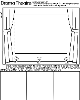 Drama Theatre coloring page