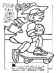 Young Math Scholar coloring page