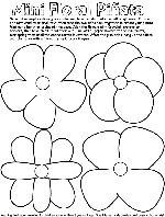 Mini Floral Pi&#241;ata coloring page