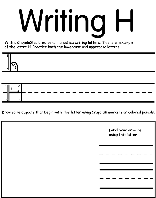 Print H coloring page