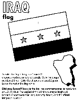 Iraq coloring page