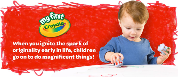 SES Creative® My first - Crayons de couleur enfant épais XL