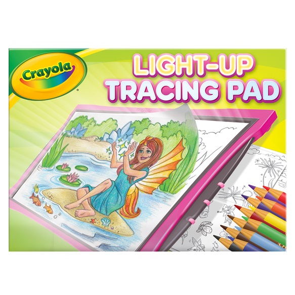 Crayola Light-Up Tracing Pad - Blue 